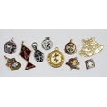 1" Die Struck Soft Enamel Charm